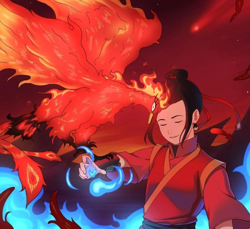 Азула,Azula,Легенда об Аанге,Последний маг воздуха, The Last Airbender, The Legend of Aang,Аватар,Легенды об Аватарах, Avatar,фэндомы,Зуко,Zuko,crispykodraws,Урса (Аватар),Ursa,Озай