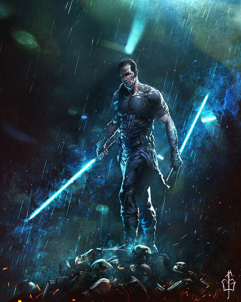 Звездные Войны,Star Wars,фэндомы,Старкиллер,The Force Unleashed,SW игры,Çağlayan Kaya Göksoy,artist