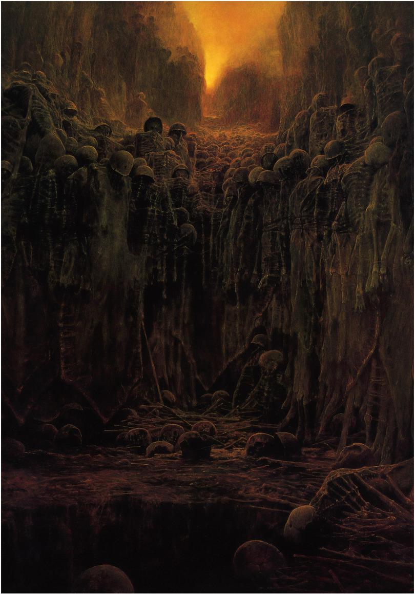 ﻿ PV*',Здзислав Бексиньский,artist,красивые картинки,art,арт,Мрачные картинки