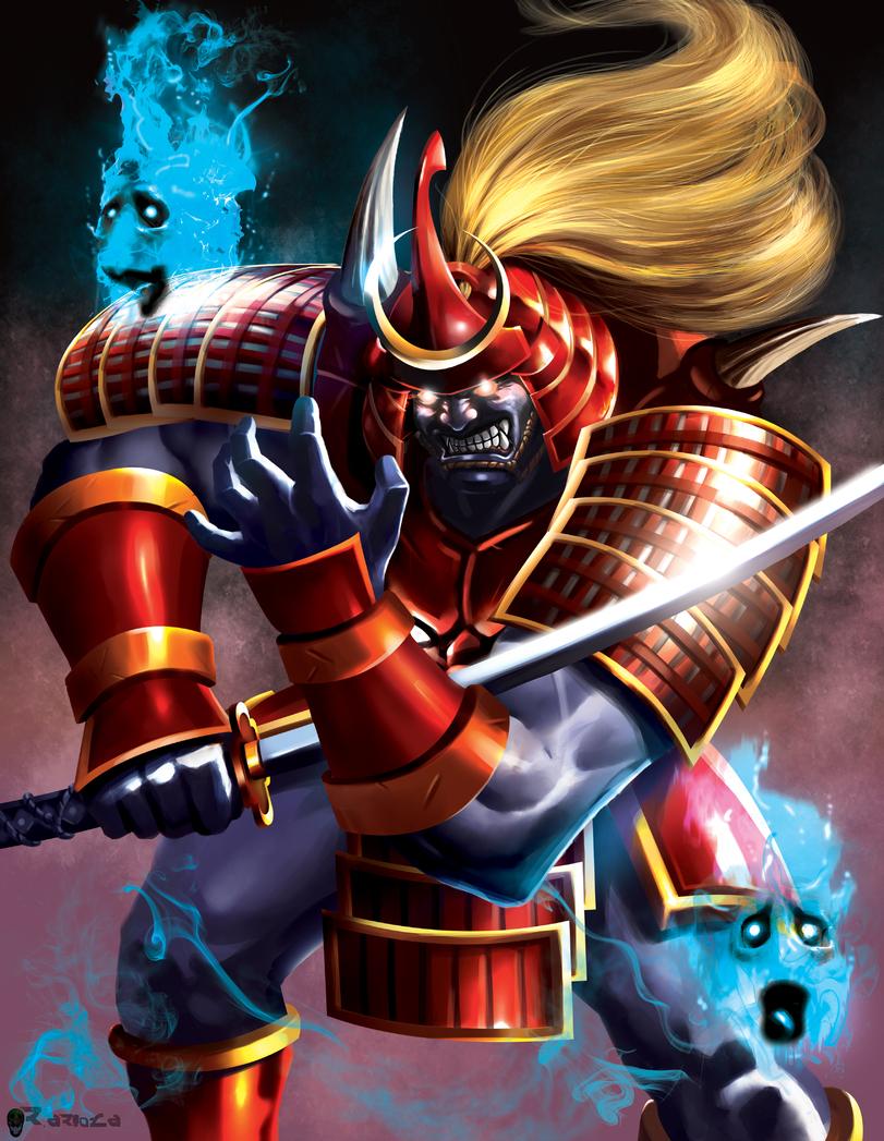 Игровой арт,game art,Игры,Darkstalkers,Bishamon (Darkstalkers),aerlixir,Raymond Ariola,game art,games,darkstalkers,Bishamon (Darkstalkers),aerlixir,Raymond Ariola