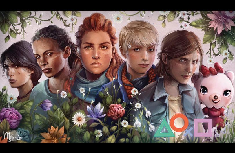 Игры,Игровой арт,game art,Uncharted,Uncharted The Lost Legacy,Nadine Ross,Chloe Frazer,Horizon Zero Dawn,Aloy,Detroit Become Human,The Last of Us,Ellie,dreams,frances,crossover,MAJA-LISA KEHLET HANSEN,games,game art,Uncharted,Uncharted The Lost Legacy,Nadine Ross,Chloe Frazer,Horizon Zero