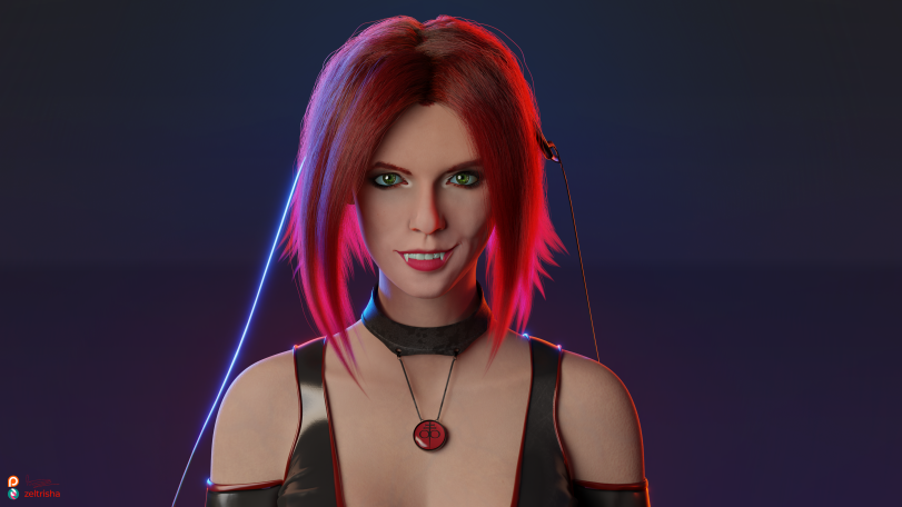 ﻿r/"0 zeltrisha,Игры,BloodRayne,bloodrayne2,3D,blender,графика,рендер,барышня art