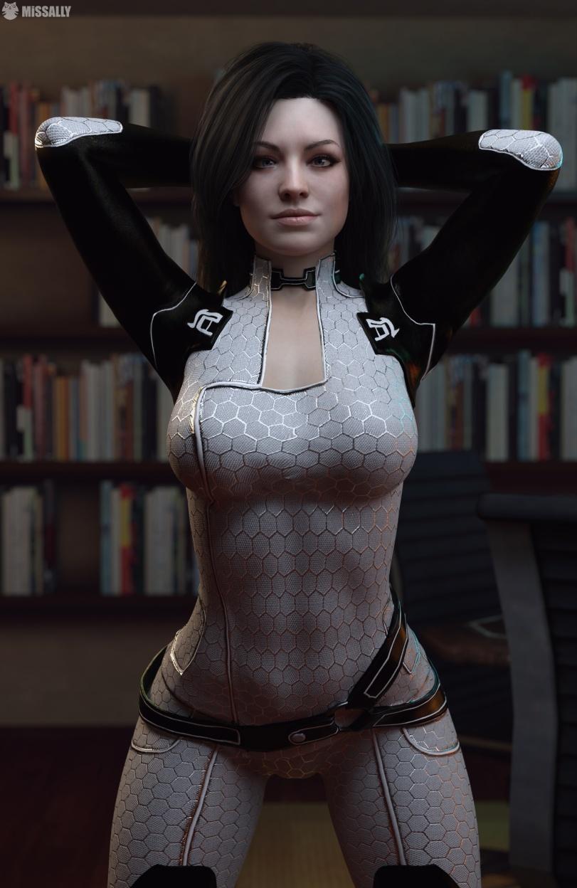 ﻿ill ЩЩШ,Миранда Лоусон,ME персонажи,Mass Effect,фэндомы,missally,artist,DAZ Studio