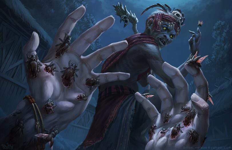 Мифические существа,Fantasy,Fantasy art,art,арт,Brian Valeza,artist,длинопост
