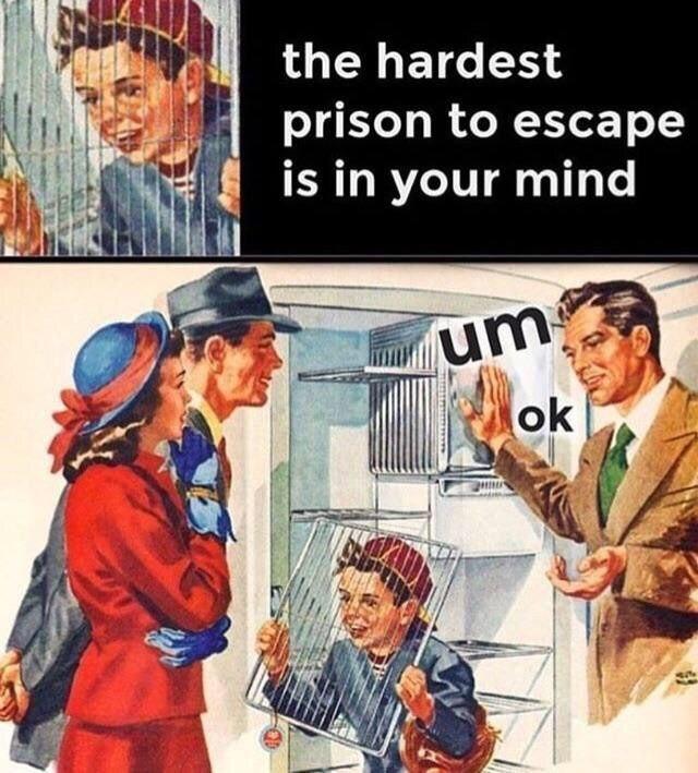 ﻿the hardest prison to escape is in your mind,ОК,малолетний долбоеб