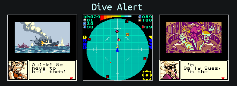 ﻿Dive Alert,Хроники Пекарнии,artist,Ретро-игры,Игры,длиннопост,длиннотекст,snk