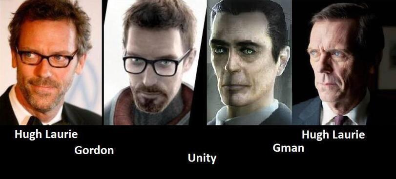 ﻿Hugh Laurie Gordon Hugh Laurie Gman,Хью Лори,Актеры и Актрисы,Знаменитости,Gordon Freeman,Гордон Фриман,Half-Life,Игры,G-Man,Джи-мэн