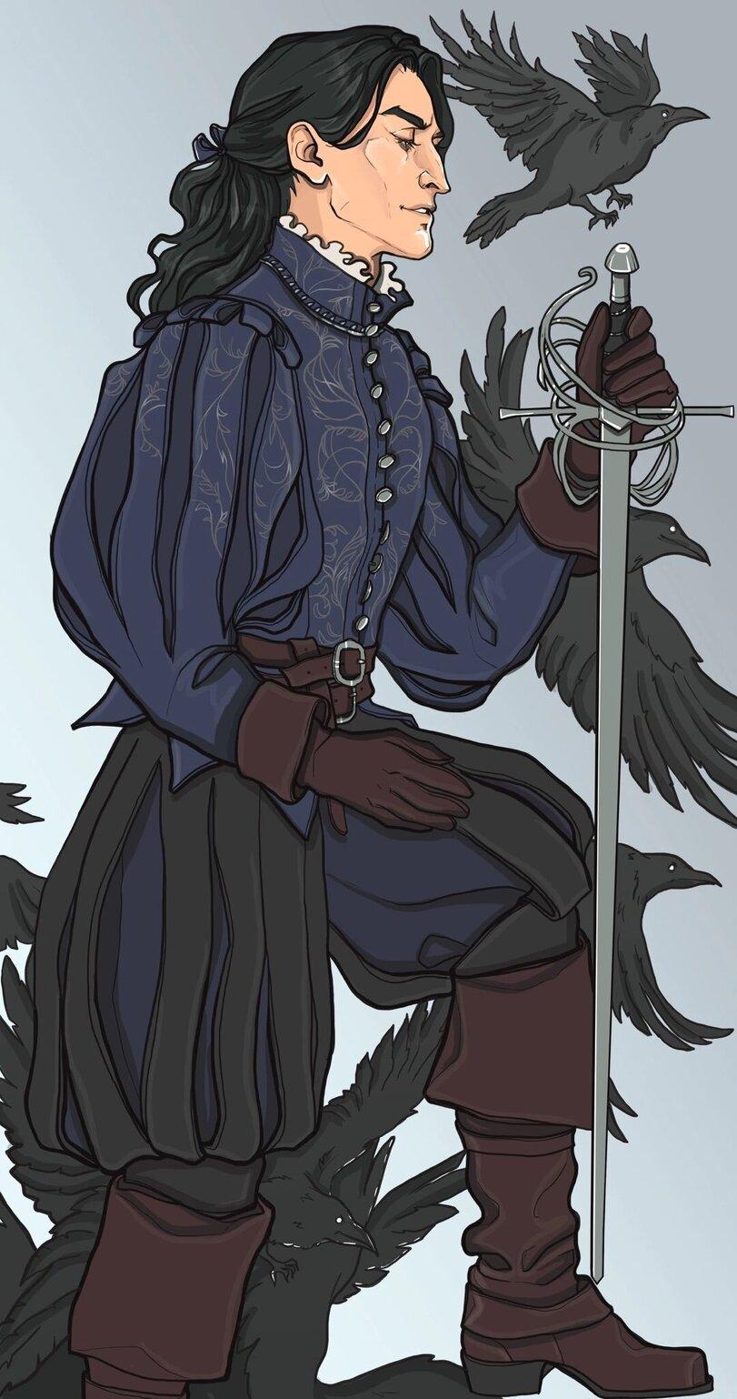 Эрик Нейман,Fantasy,Fantasy art,art,арт,Отблески Этерны,Рокэ Алва,Ричард Окделл,Катарина Оллар,Альдо Ракан,Вера Камша
