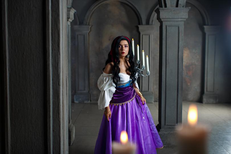 Эсмеральда,Esmeralda,Notre Dame de Paris,Дисней,Disney,Мультфильмы,Мультсериалы, Cartoons,Собор Парижской Богоматери,The Hunchback of Notre Dame,Горбун из Нотр-Дама (Мультфильм),песочница,cosplay