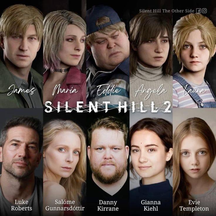 ﻿m - J i - - d * L m\- A mmT Luke Salome Danny Gianna Evie Roberts Gunnarsdottir Kirrane Kiehl Templeton,актёры озвучки,Silent Hill 2,Silent Hill,Игры,voice actors,Silent Hill 2,Silent Hill,games