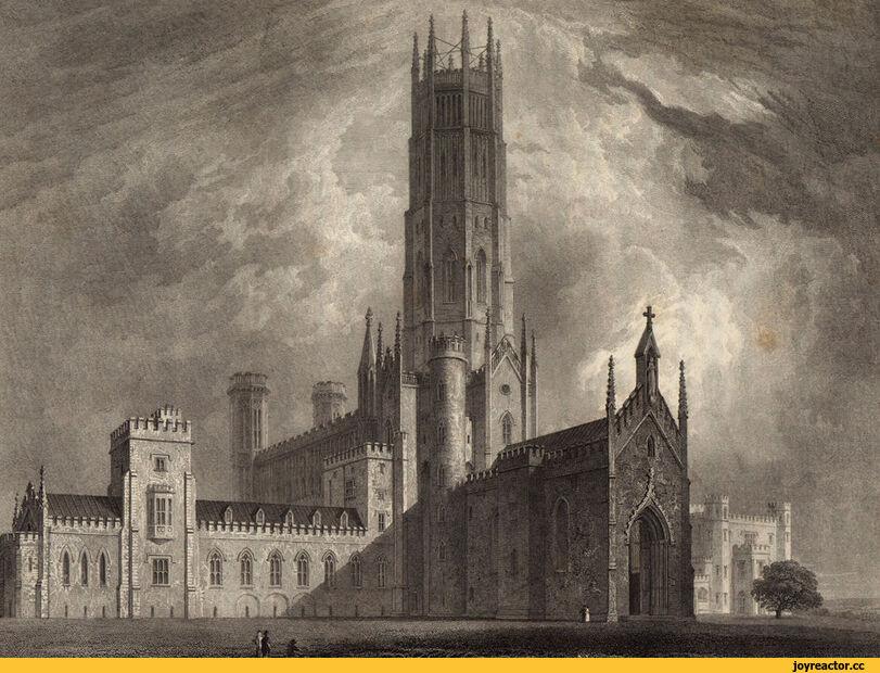 длинопост,Англия,Великобритания,Great Britain, UK,страны,архитектура,architecture, архитектура, здание, дом, архитектурный памятник, ,История,аббатство,Фонтхиллское аббатство,каприз Бекфорда,Уильям Бекфорд,готично,башня