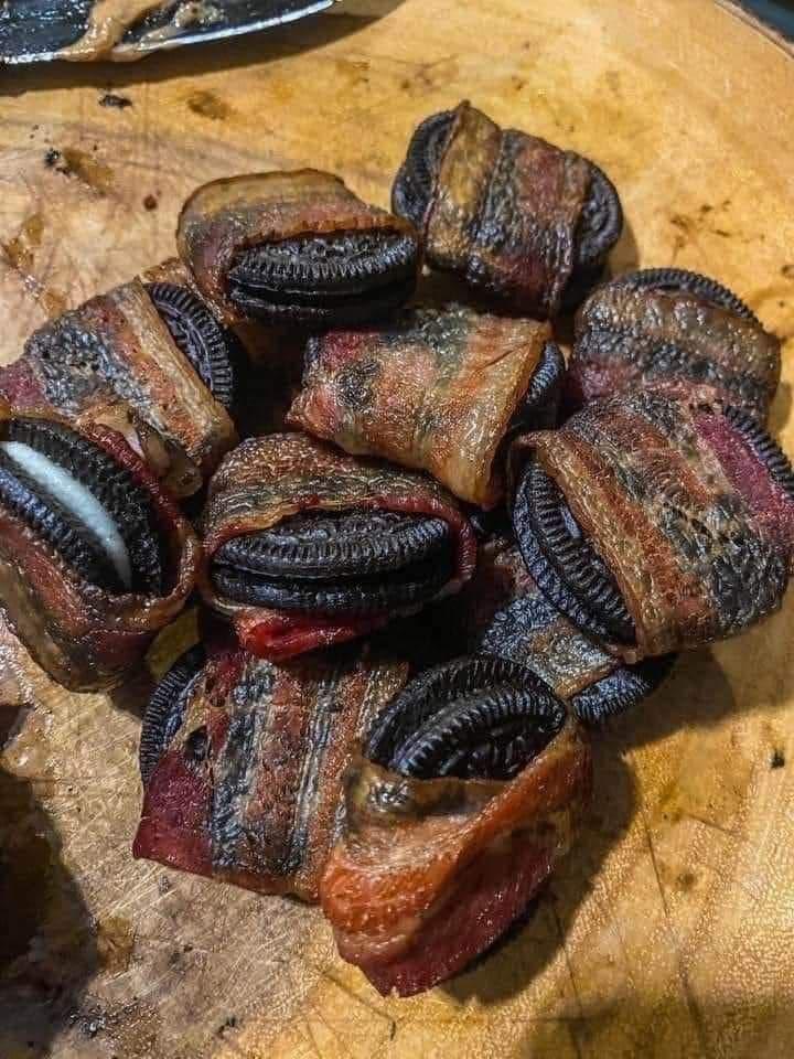 карательная кулинария,Бекон,Приколы про еду,oreo