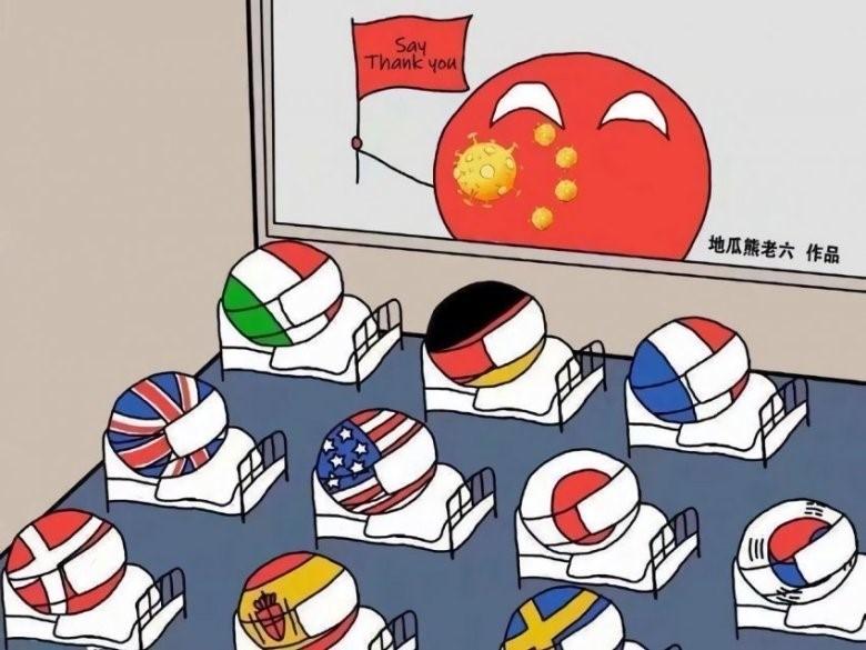 ﻿Sdvi ти аик,коронавирус,карикатура,страны,Кантриболз,песочница countryballs,countryballs,Polandball, ,Смешные комиксы,веб-комиксы с юмором и их переводы