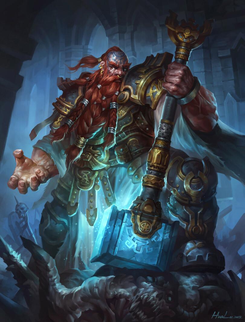 красивые картинки,art,арт,Fantasy,Fantasy art,Dwarf,Hua Lu,Воины (Fantasy),Воины(Fantasy)