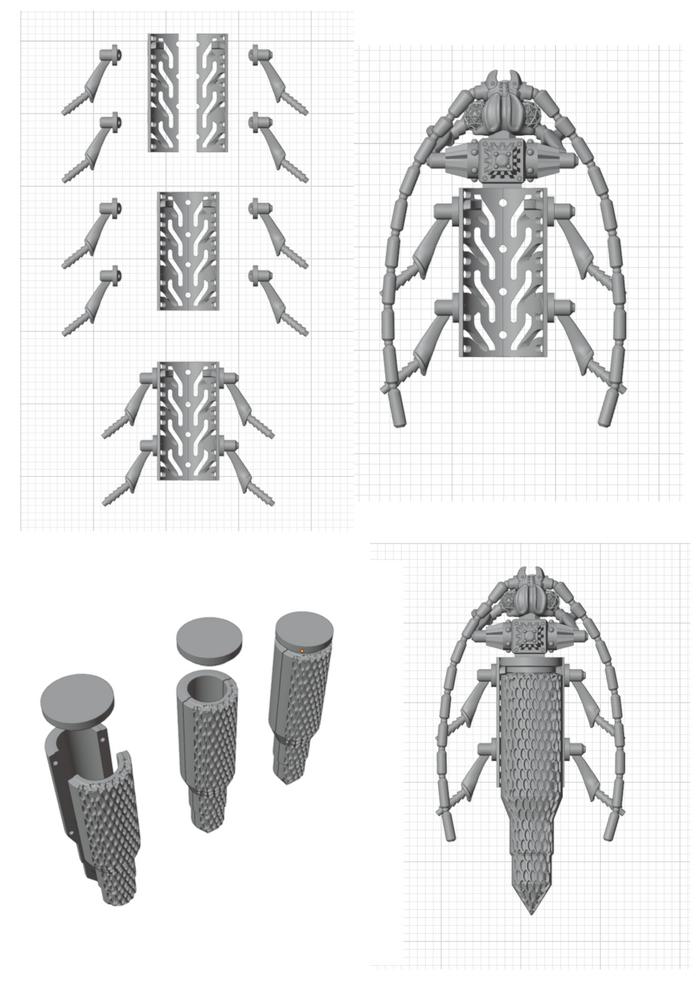 кулон,Серебро,бронза,цитрин,жук,стимпанк,Blender3d