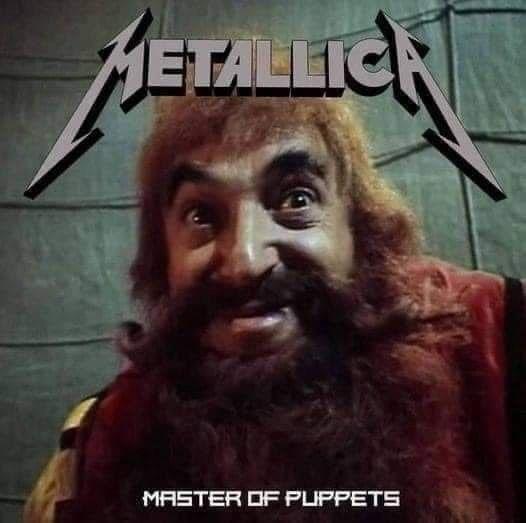 музыка,альбом,обложка,Metallica,master of puppets,карабас барабас,буратино