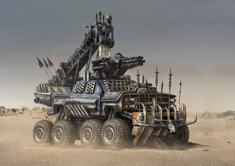 постапокалипсис,art,арт,qiang zhou,Mad Max,Безумный Макс,Фильмы,Mad Max Fury Road,Безумный Макс: дорога ярости,длиннопост