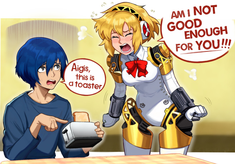 Aigis,Айгис,Persona 3,Persona,Shin Megami Tensei,Megami Tensei,Игры,neggoartz,Makoto Yuki,Yuki Makoto, Макото Юки