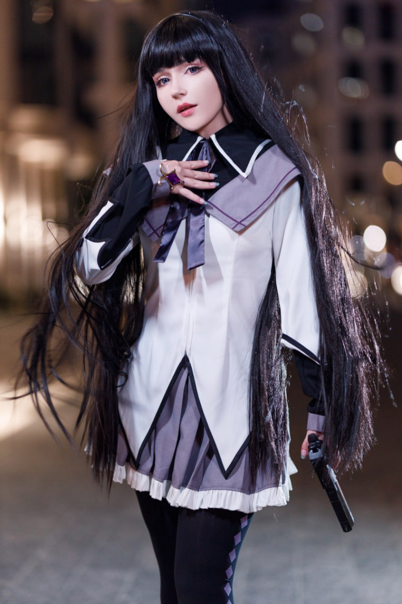 ﻿ . J*ЯЁ9 f¡ /ПИЩ 1 ш ú Tí,Akemi Homura,Homura Akemi,Mahou Shoujo Madoka Magica,Puella Magi Madoka Magica, Madoka Magica, Мадока,Anime,Аниме,фэндомы,Madoka Kaname,Miki Sayaka,Tomoe Mami,Mami Tomoe,Sakura Kyouko,kuromimio. cosplay,cosplay, косплей,cosplay