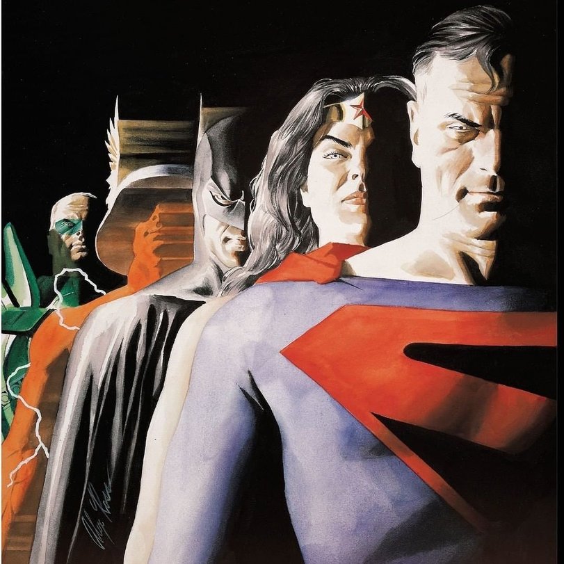 Alex Ross,Bizarro,Бизарро, Эл-Кал,DC Comics,DC Universe, Вселенная ДиСи,фэндомы,Cheetah (DC),Гепард, Барбара Миневра,Solomon Grundy,Соломон Гранди, Сайрус Голд,Sinestro,Таал Синестро,Joker,Джокер, Клоун-принц преступного мира,Brainiac,Lex Luthor,Лекс Лютор,Gorilla Grodd,Black Manta,Черная манта,