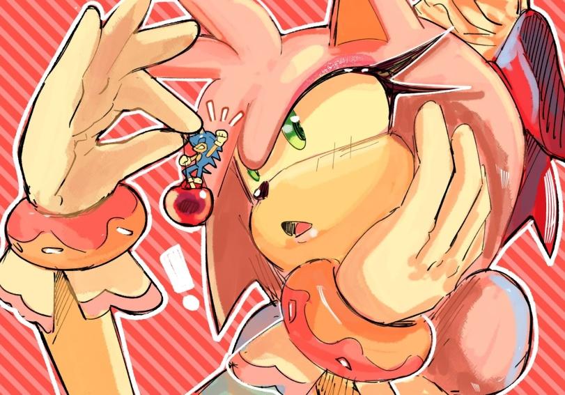 Amy Rose,Эми Роуз,StH Персонажи,Sonic,соник, Sonic the hedgehog, ,фэндомы,Sonic the hedgehog,Еж Соник, Ёж Соник,Sonamy,StH Пейринги,chinchila53,StH art