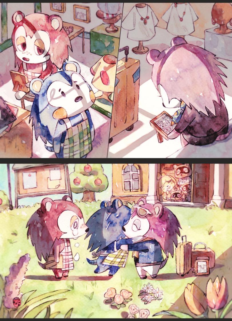 Animal Crossing,Игры,Isabelle,Tommy Nook,Timmy Nook,Tom Nook,Sable (Animal Crossing),Mabel (Animal Crossing),Label (animal crossing),Lable Able,Sable Able,Mabel Able,Animal Crossing комиксы