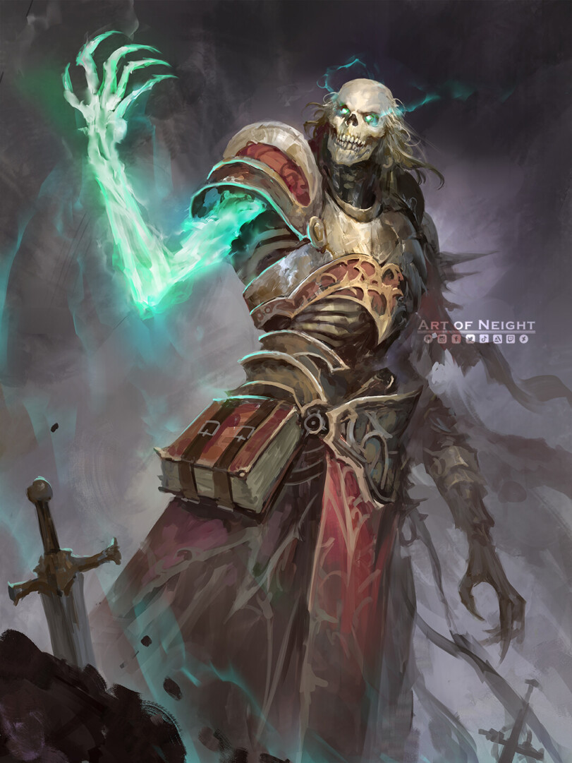 Art of Neight,lich,Fantasy,Fantasy art,art,арт,Art of Neight,,fantasy,art