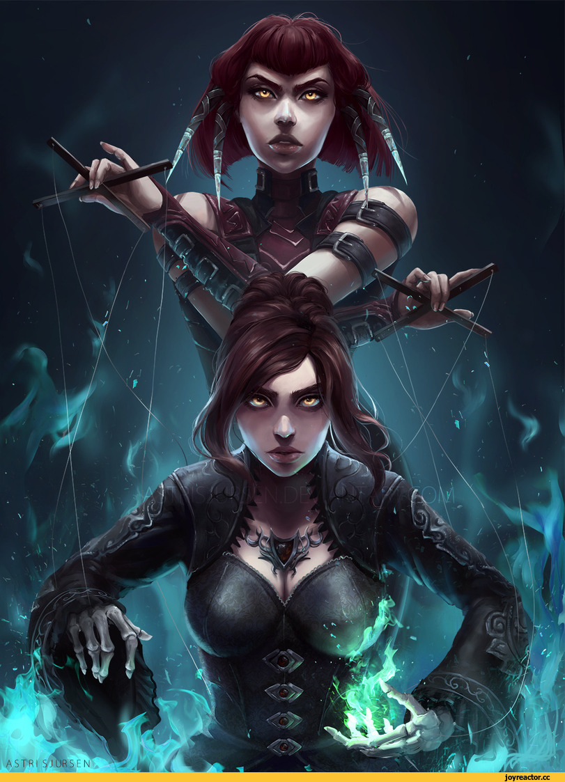 AstriSjursen,artist,fantasy art,art,арт,красивые картинки,Маги(Fantasy)