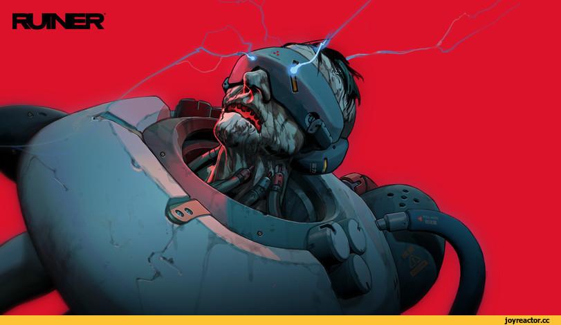 Benedykt Szneider,Ruiner,Игры,Sci-Fi,art,арт,красивые картинки,много картинок,длинные картинки,Benedykt Szneider,ruiner,games,Sci-Fi,art,