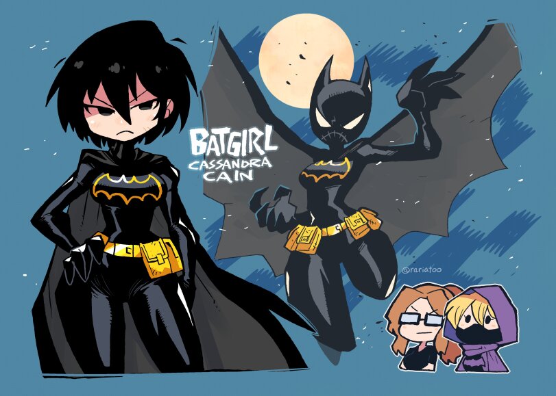 Black Bat,Блэк Бэт, Черная летучая мышь, Кассандра Кейн,Bat Family,Бэт семья,DC Comics,DC Universe, Вселенная ДиСи,фэндомы,Cass Cain,rariatoo,artist,Black Bat,Bat Family,DC Comics,fandoms,Cass Cain,rariatto (ganguri),artist