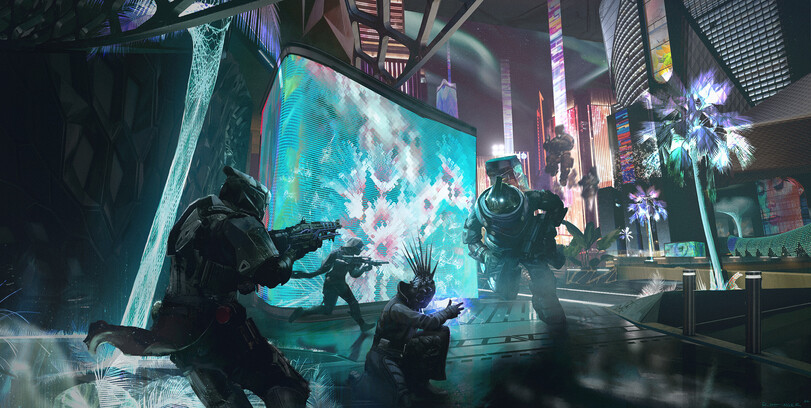 ﻿ЕЕ ¿ Ц ■'•/^r ,v 7 Уч.^. jbH,Blake Rottinger,artist,Destiny 2,Destiny,Игры,Игровой арт,game art,Blake Rottinger,artist,Destiny 2,Destiny,games,game art