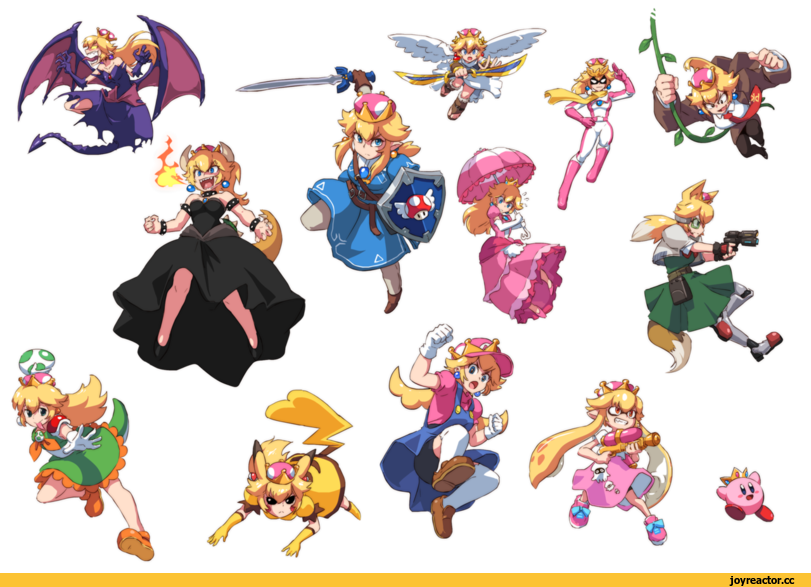 ﻿ шшвВЁя I\ \ ^ у Д,Bowsette,Super Crown,Mario,Игры,Bowsette (Mario),Super Crown,Пичеттетация,TheJohnSu,artist,Super Smash Bros