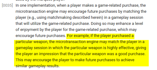 ﻿In one implementation, when a player makes a game-related purchase, the microtransaction engine may encourage future purchases by matching the player (e.g., using matchmaking described herein) in a gameplay session that will utilize the game-related purchase. Doing so may enhance a level of