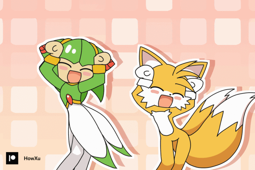 CaramellDansen,Sonic,соник, Sonic the hedgehog, ,фэндомы,StH gif,Tails,Cosmo the Seedrian,Девочка-растение Космо,StH Персонажи