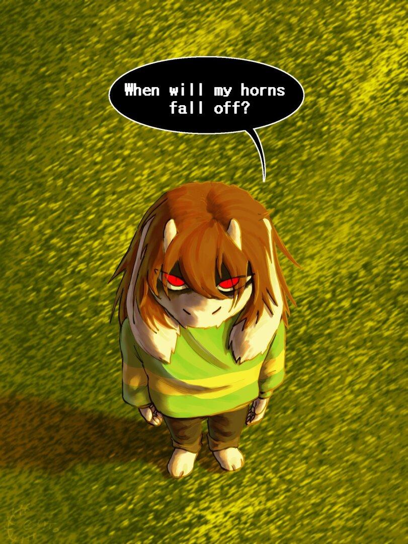 ﻿When will my horns fall off?,CentForNothing,Kris (Deltarune),Deltarune персонажи,Deltarune,Undertale,фэндомы,Toriel,Undertale персонажи,Asgore,Undertale комикс,Undertale комиксы