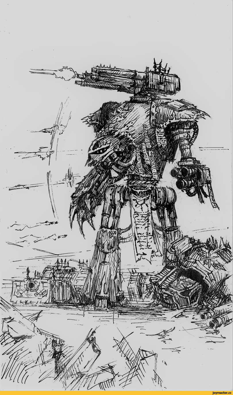Chaos Titan,Chaos (Wh 40000),Warhammer 40000,wh40k, warhammer 40k, ваха, сорокотысячник,фэндомы,VOX BELICOSA