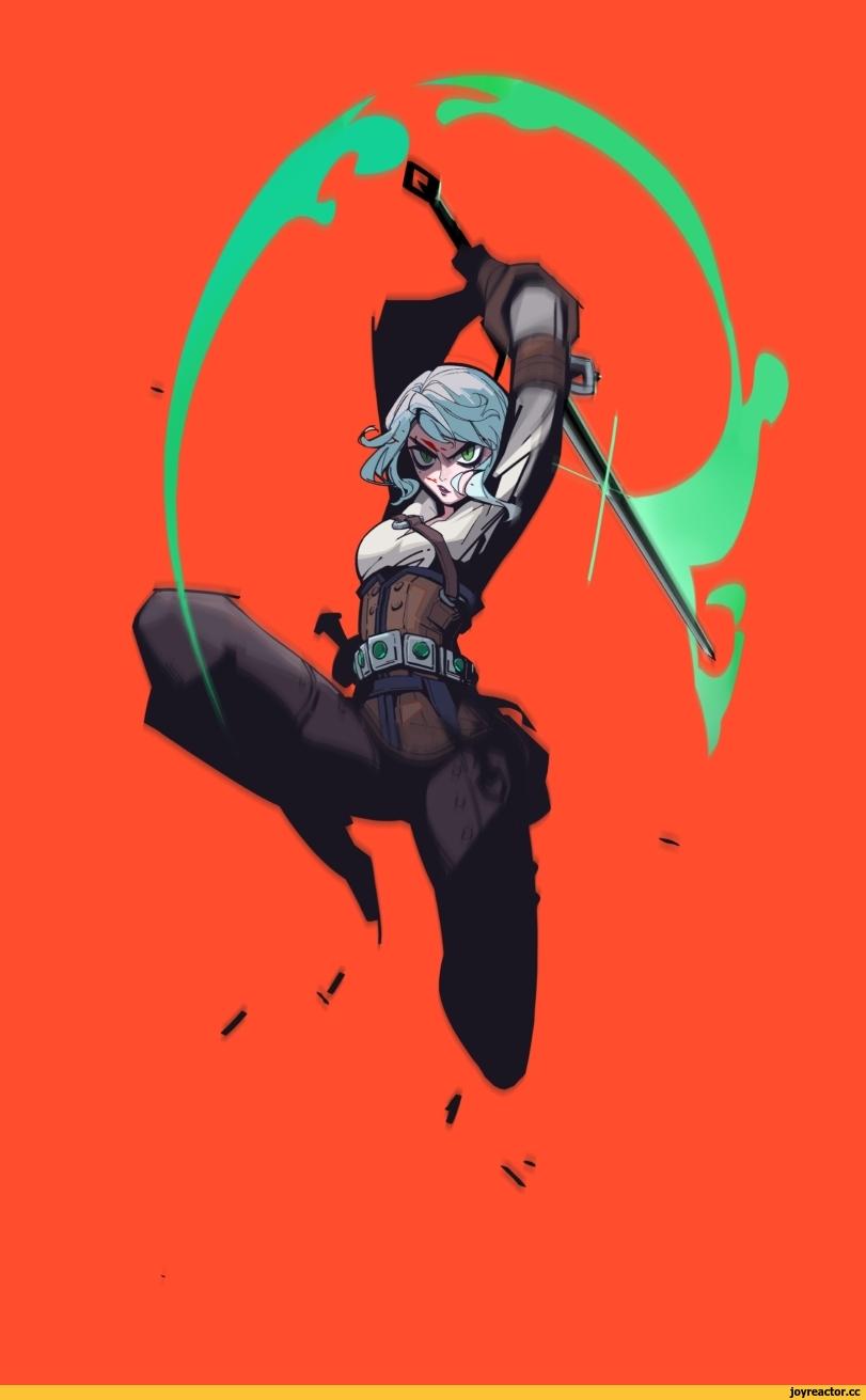 Ciri,Witcher Персонажи,The Witcher,Ведьмак, Witcher,фэндомы,Cyan Crow,Witcher Art