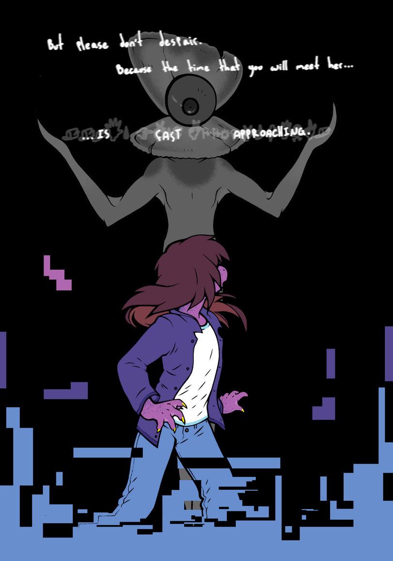 Clam Girl,Susie (Deltarune),Deltarune персонажи,Deltarune,Undertale,фэндомы,Undertale персонажи,Clam Girl UT/DR,Susie DR/UT,DR/UT characters,Undertale/Deltarune,Deltarune/Undertale,разное,UT/DR MQ art,UT/DR art