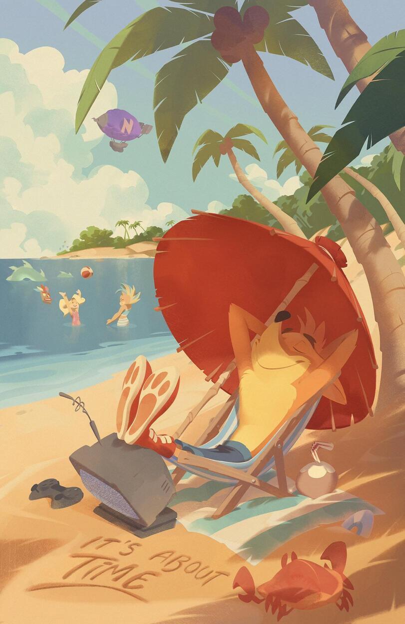 Crash Bandicoot,Игры,Crash Bandicoot 4,It&#039;s About Time,Игровой арт,game art,Coco Bandicoot,Tawna Bandicoot,Aku Aku,nicholas kole,Crash Bandicoot,games,Crash Bandicoot 4,It&#039;s About Time,game art,coco bandicoot,tawna bandicoot,aku aku,nicholas kole