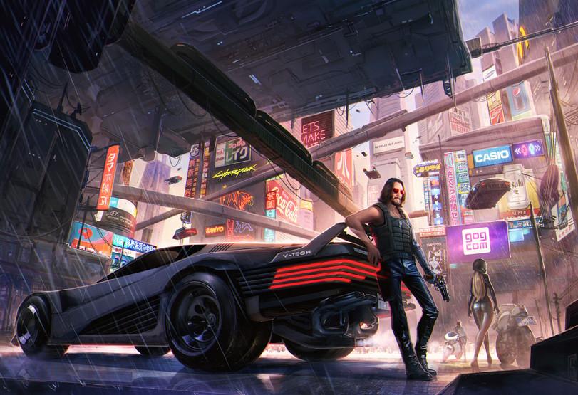 ﻿ ^тХ Ш У » 1 s. 'i ч ' • 1 /,Cyberpunk 2077,Игры,game art,Киану Ривз,Актеры и Актрисы,Знаменитости,Colin Searle,artist,Cyberpunk 2077,games,game art,,Actors and actresses,celebrities,Colin Searle,artist