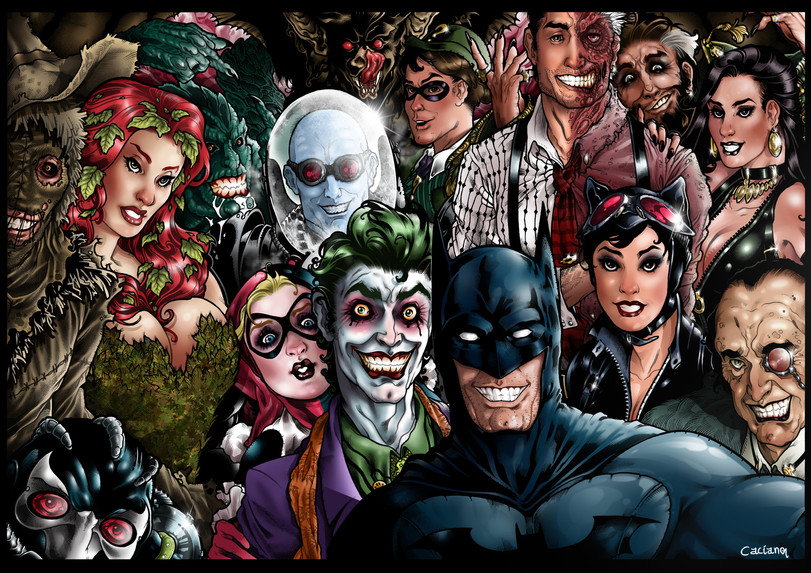 DC Comics,DC Universe, Вселенная ДиСи,фэндомы,Caciano Alison,Scarecrow,Пугало, Джонатан Крейн,Poison Ivy,Ядовитый Плющ, Памела Айсли,Killer Croc,Убийца Крок, Уэйлон Джонс,Mr. Freeze,Мистер Фриз, Виктор Фрайс,Harley Quinn,Харли Квинн, Харлин Квинзель,Joker,Джокер, Клоун-принц преступного