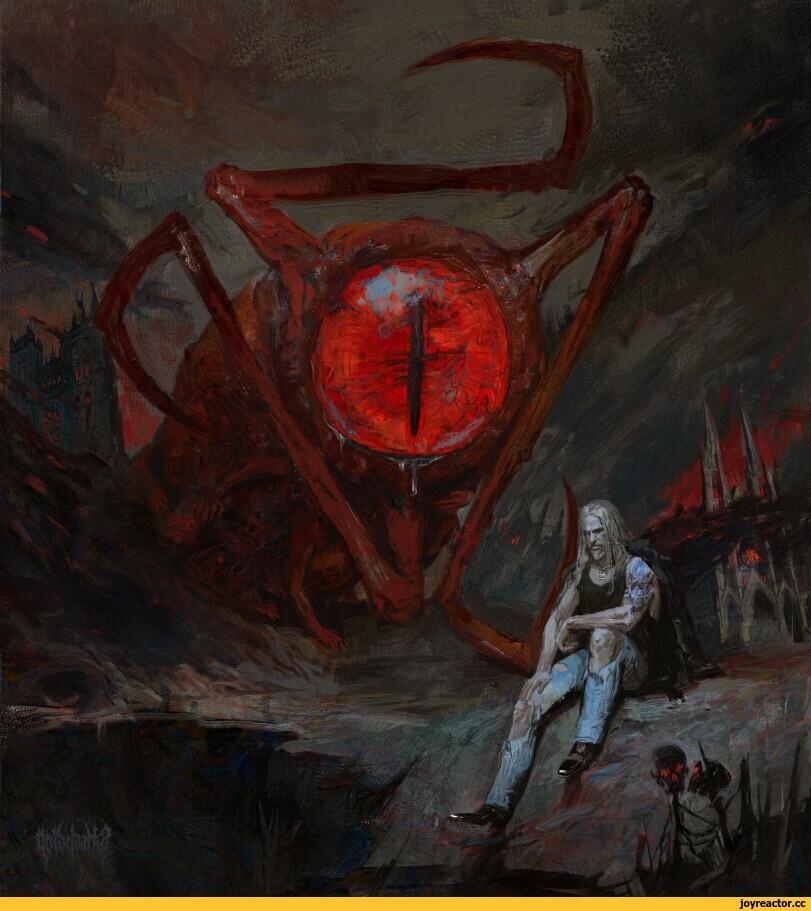 Daria Egorova,Death Metal,Metal,Metal,фэндомы,vader,metal artwork,Мрачные картинки,art,арт