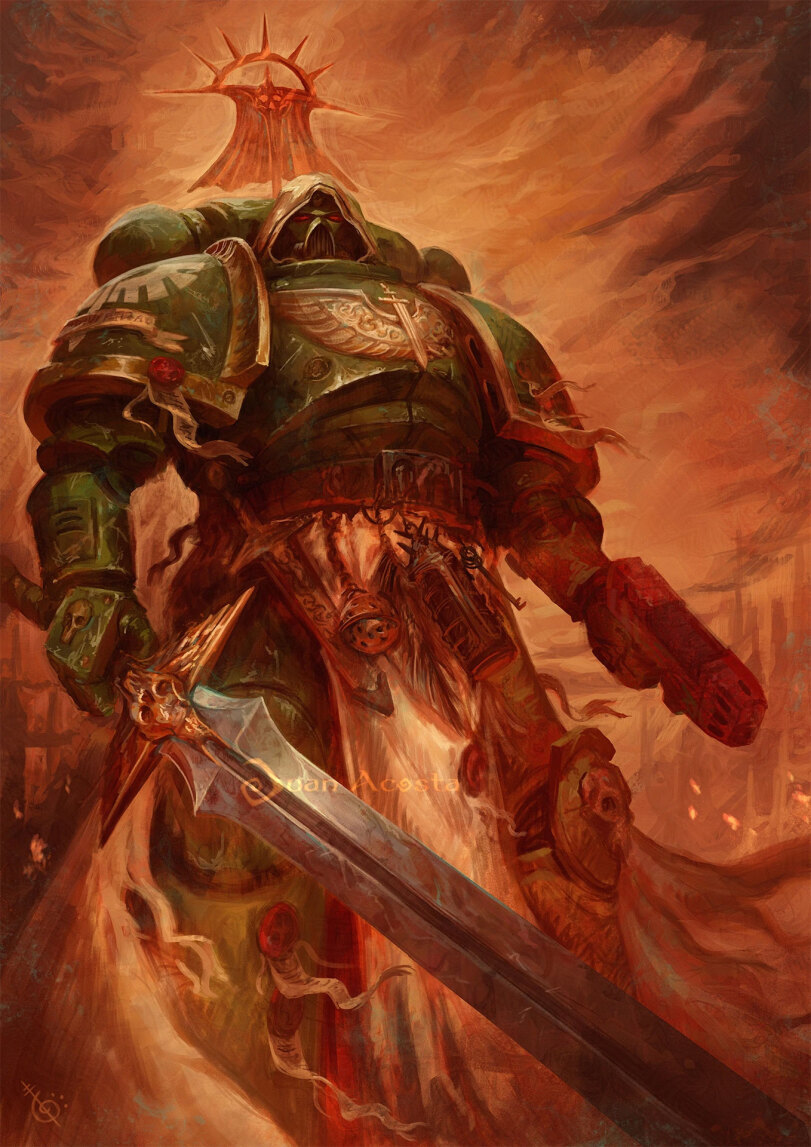 ﻿ х- „г- ' . .л»,Dark Angels,Тёмные Ангелы,,Space Marine,Adeptus Astartes,Imperium,Империум,Warhammer 40000,wh40k, warhammer 40k, ваха, сорокотысячник,фэндомы,Space Wolves,Juan Acosta