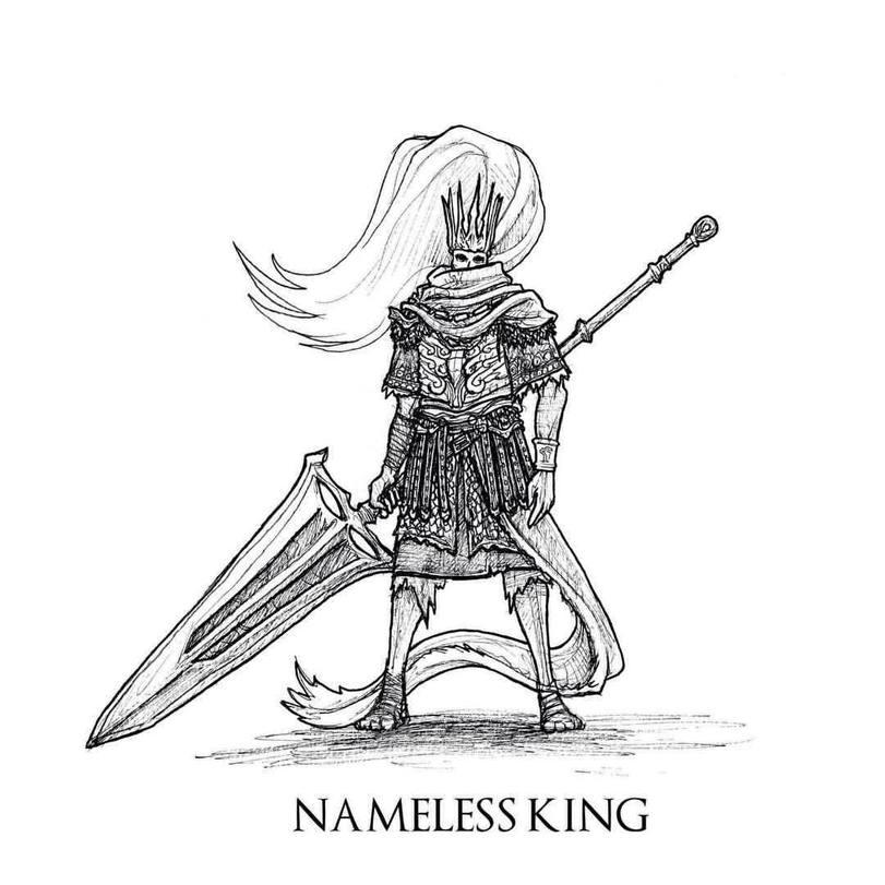 ﻿NAMELESS KING,Dark Souls,фэндомы,длиннопост,Demon's Souls,dirty colossus,Leechmonger,Storm King,old hero,adjudicator,fool's idol,old monk,Maneaters,flamelurker,dragon god,armored spider,Penetrator,Tower Knight,Phalanx,vanguard,Slave Knight Gael,demon Prince,Halflight Spear of the Church,darkeater