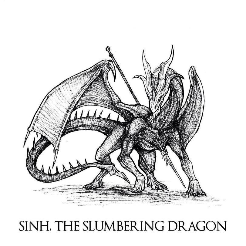 ﻿SINH, THE SLUMBERING DRAGON,Dark Souls,фэндомы,длиннопост,Demon's Souls,dirty colossus,Leechmonger,Storm King,old hero,adjudicator,fool's idol,old monk,Maneaters,flamelurker,dragon god,armored spider,Penetrator,Tower Knight,Phalanx,vanguard,Slave Knight Gael,demon Prince,Halflight Spear of the