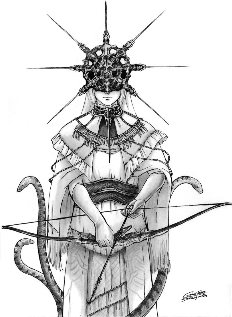 Dark Souls,фэндомы,DS art,DS персонажи,длиннопост,Dark Sun Gwyndolin,Big Hat Logan,Crossbreed Priscilla,Black iron Tarkus,Paladin Leeroy,Darkwraith Knight,artist,Gustavo Oliveira