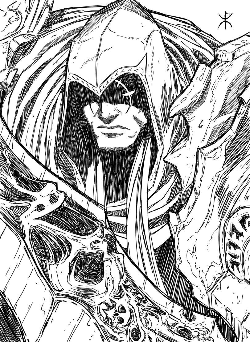 Darksiders,Игры,apoloniodraws,Fury (Darksiders),death (darksiders),War (Darksiders),Strife (Darksiders)