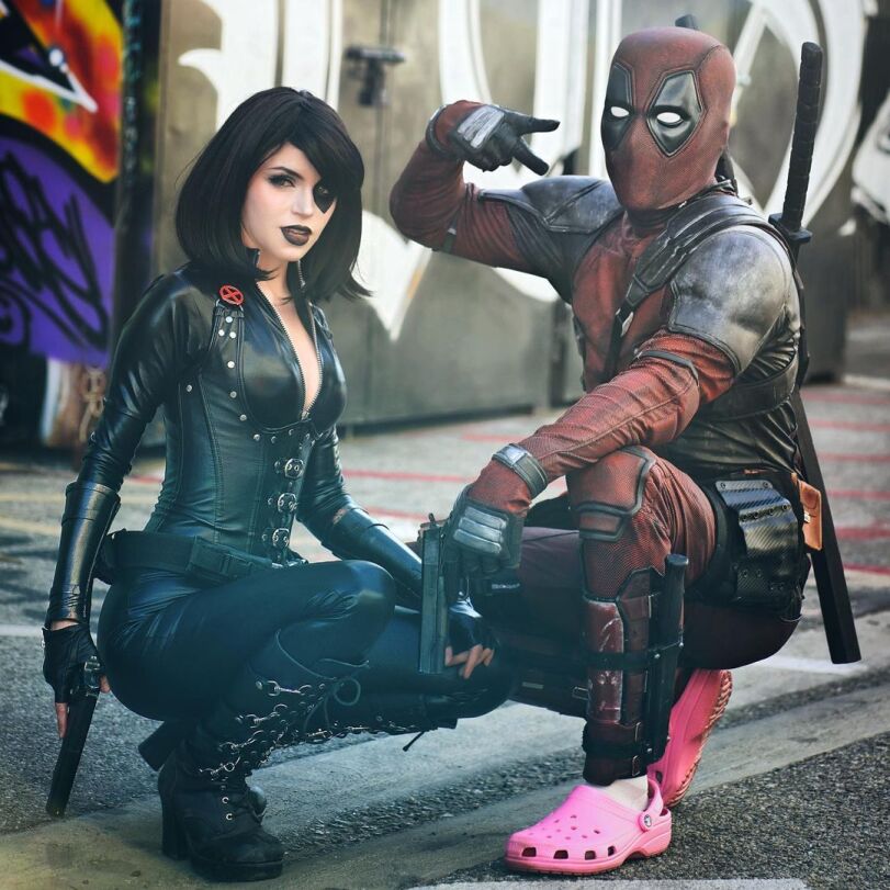 Deadpool,Дэдпул, Уэйд Уилсон,Marvel,Вселенная Марвел,фэндомы,Domino,Домино, Нина Турман,X-Men,Люди-Икс,GeekStrong,armoredheartcosplay,Marvel Cosplay,Косплей,cosplay,Deadpool,Marvel,fandoms,Domino,X-Men,GeekStrong,armoredheartcosplay,Marvel Cosplay,cosplay
