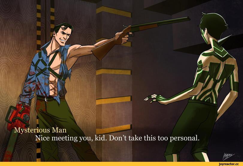 Demi-fiend,Полуфинд,Shin Megami Tensei III Nocturne,Shin Megami Tensei 3,,Shin Megami Tensei,Megami Tensei,Игры,Evil Dead,crossover,game art,Demi-fiend,Shin Megami Tensei III Nocturne,Shin Megami Tensei,games,Evil Dead,,game art