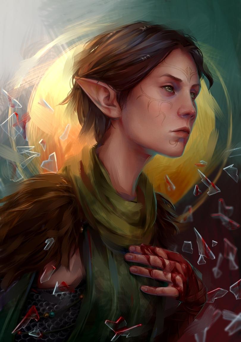 Dragon Age,фэндомы,Мерриль,DA персонажи,Anna Helme,Dragon Age Art